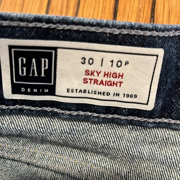 GAP “Sky High Straight” jeans Sz 30 - Picture 4 of 4
